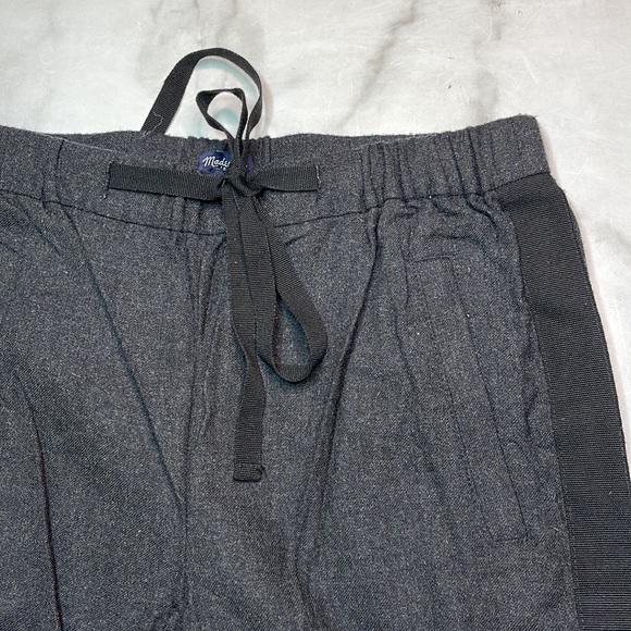 Madewell Drawstring Tux Pants Joggers Charcoal - Picture 4 of 8